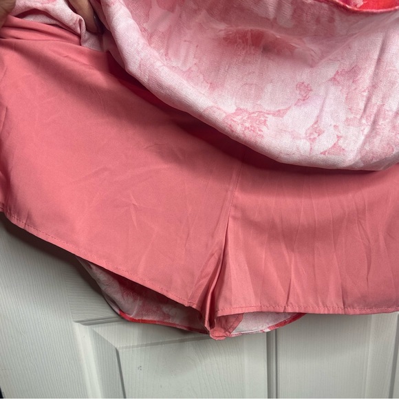 Mustard Seed Coral Floral Dress Womens size M - Picture 7 of 7